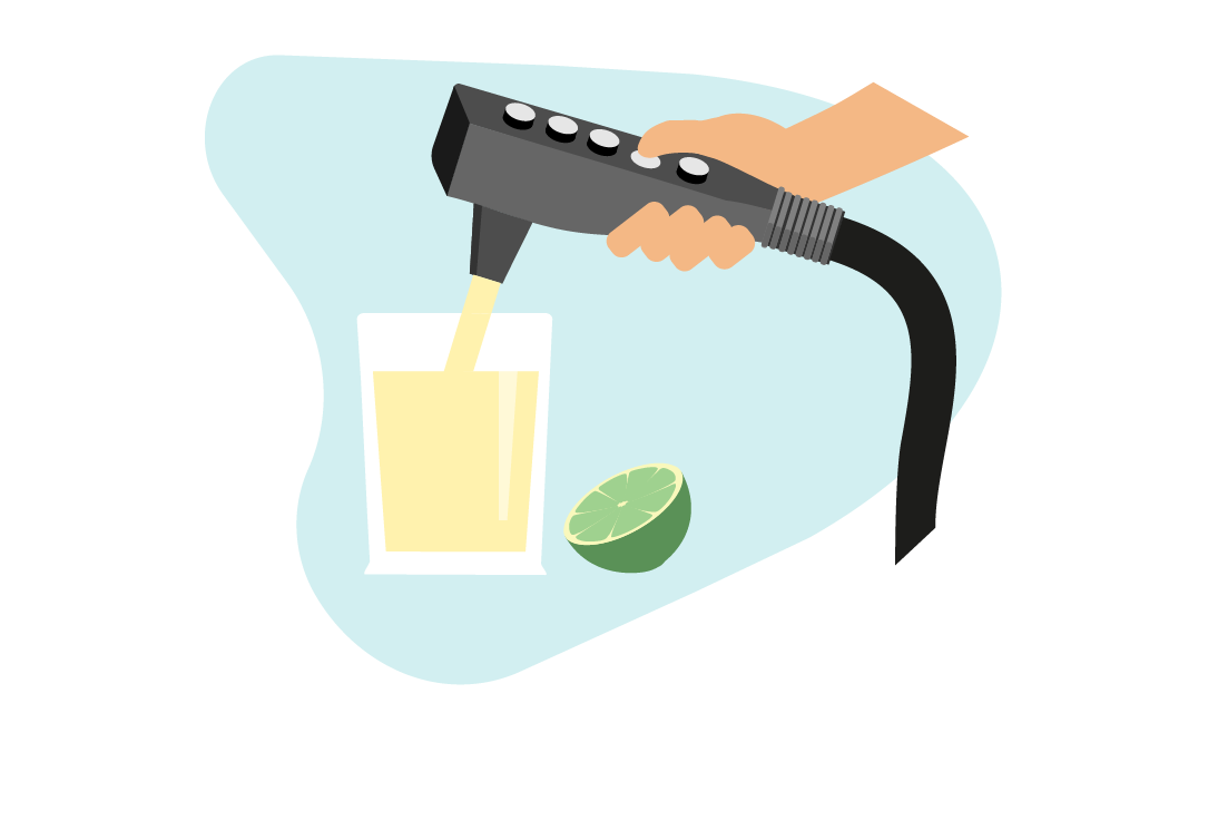 alcool pistolet