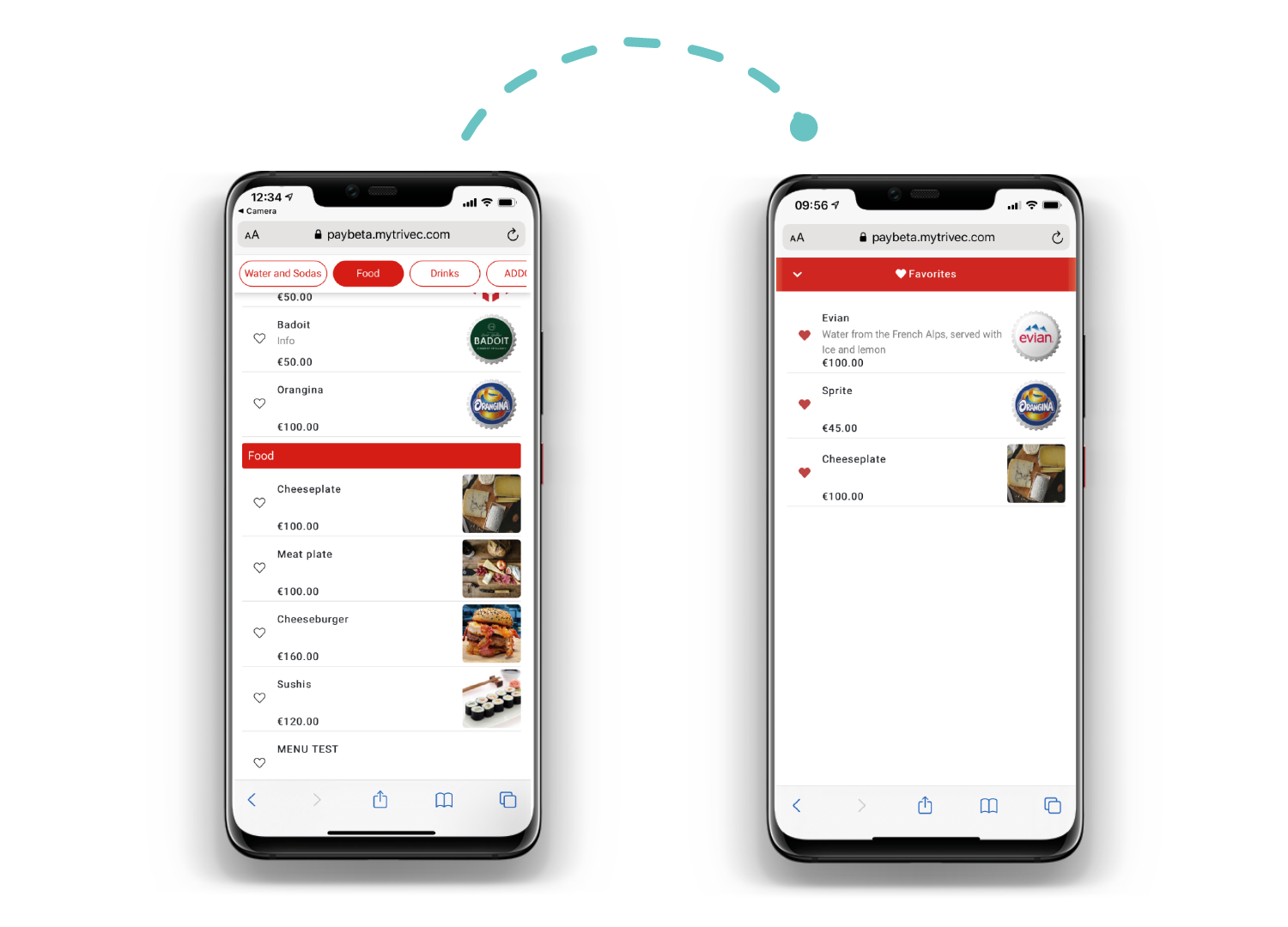 Trivec Buddy Digital Menu