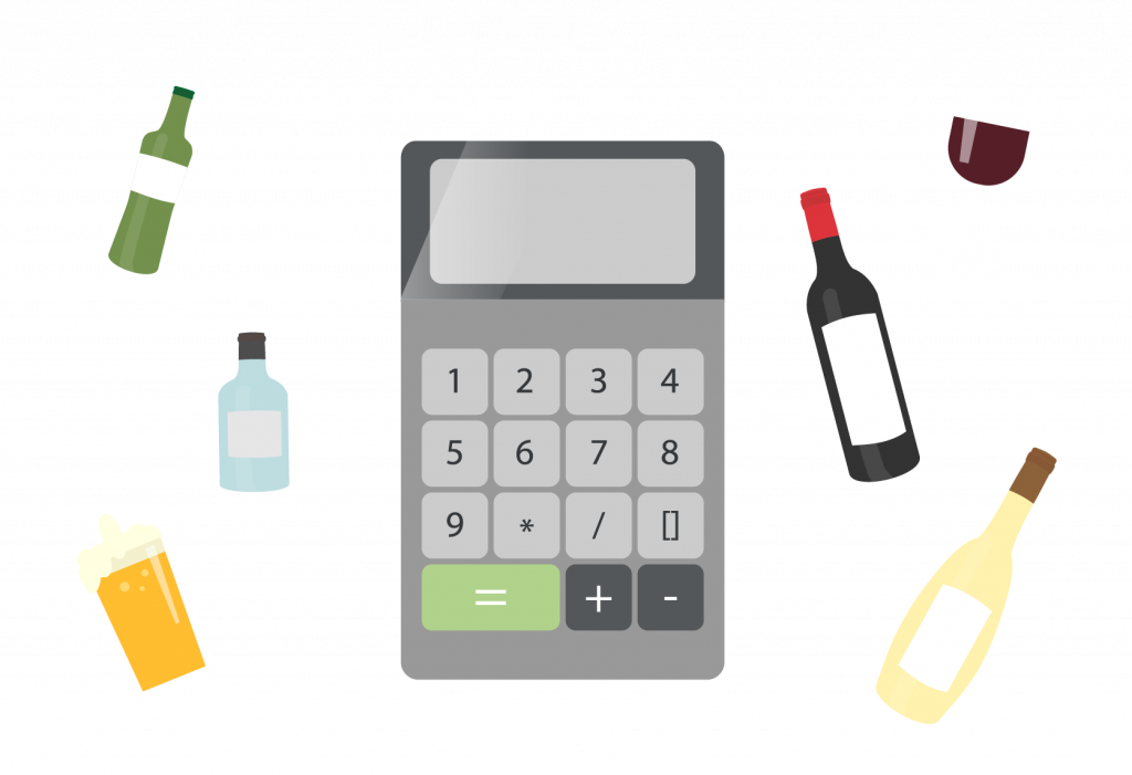 calculator for beverage system