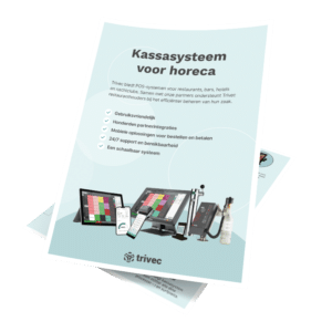 Kassasysteem voor horeca product folder